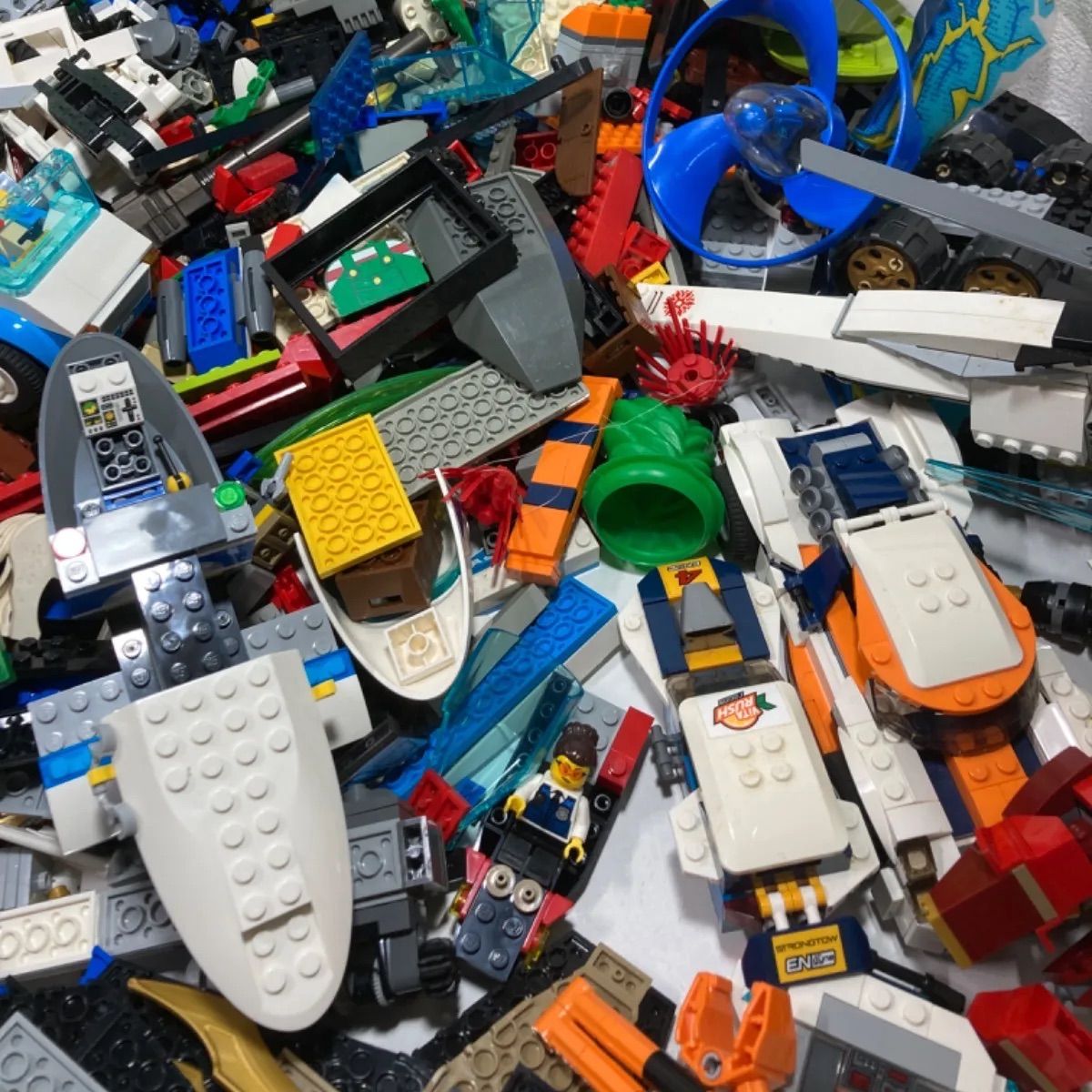 ☆LEGO レゴ ブロック パーツ、基礎板、フィギュア 約6.3kg まとめ売り 