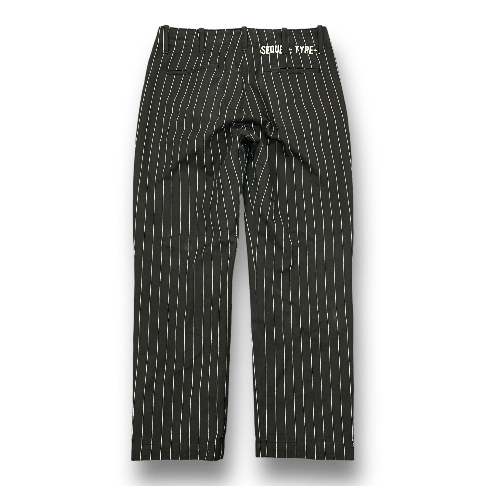 SEQUEL Stripe Chino Pants ストライプチノパンツ TYPE-F シークエル 