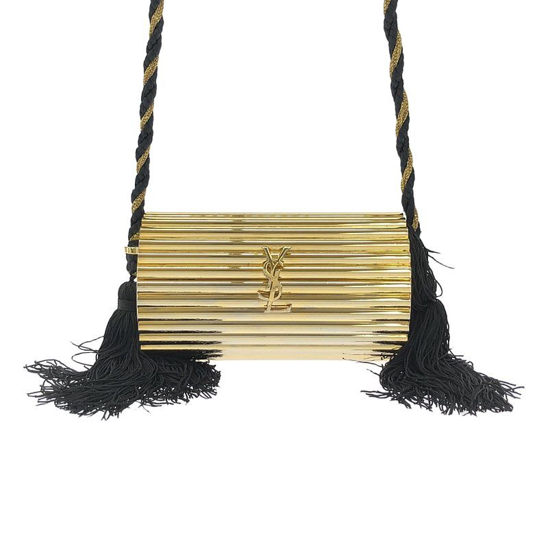 YVES SAINT LAURENT / イヴサンローラン | 1980s～ Tassel Evening Bag 