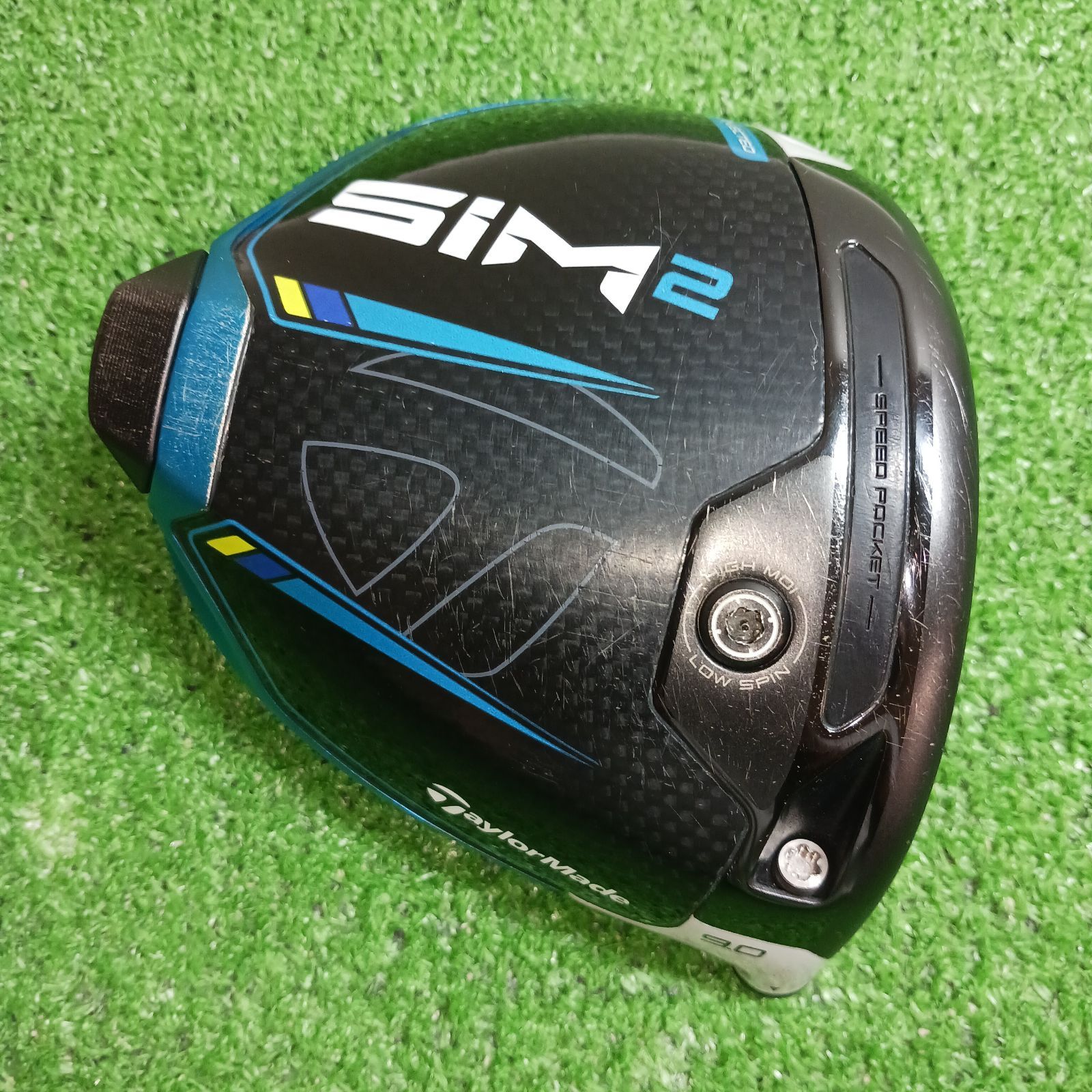 TaylorMade - 美品　テーラーメイド　ＳＩＭ２　ドライバー　９°　ヘッド　日本仕様 TaylorMade 【USモデル／ヘッド単体】 テーラーメイド SIM2 MAX