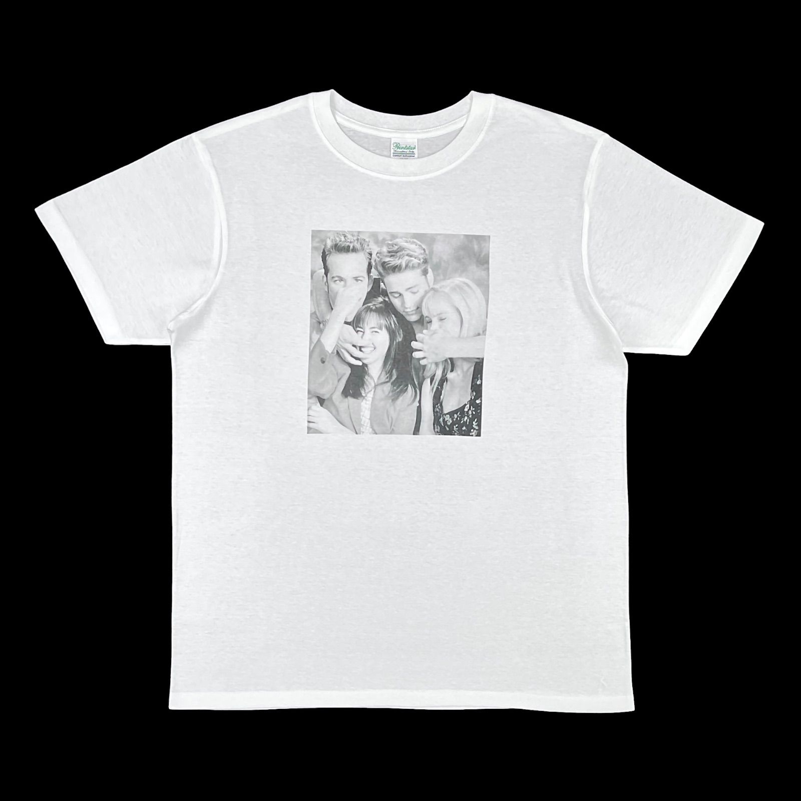 1990's USA映画 ドラマ Tシャツ ビバリーヒルズ 高校白書 90210 90s Beverly Hills 90210 ビバリーヒルズ 高校白書 青春白書