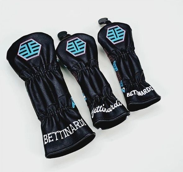 4点セット ゴルフ ヘッドカバー 3.5共通FW DW UT パター