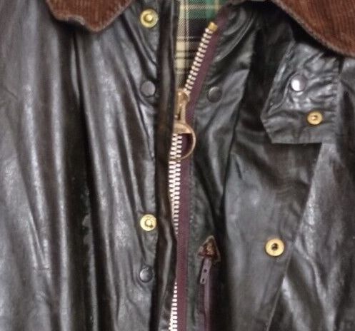 80s】ヴィンテージ Barbour BORDER バブアー ボーダー 40in 102CM 2