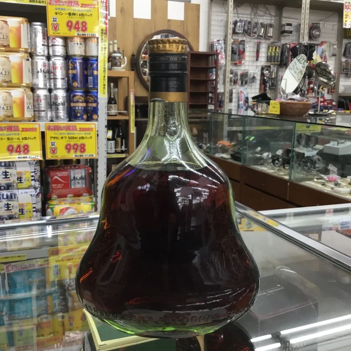 ジャズ ヘネシー XO グリーンボトル 金キャップ 未開栓 エキスパート