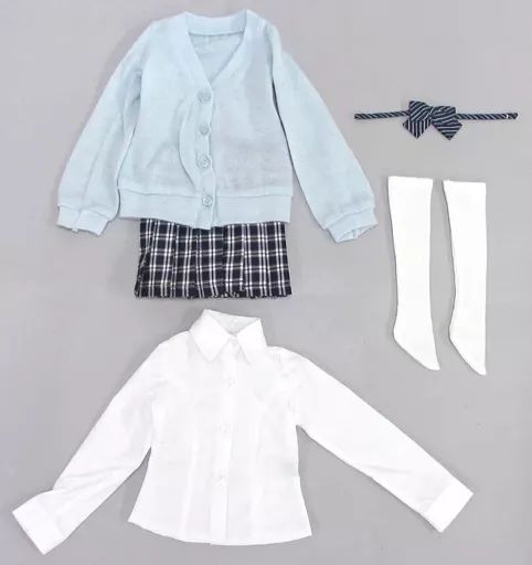 ドールアクセサリー　ドルフィー/DD用 女子高生セット(ネイビーカーデ) 「ラ・ペルソナーレ コレクション/ブルーレーベル」 ボークスショップ＆ホビー天国ウェブ限定 中古】ドールアクセサリー ドルフィー/DD用 女子高生セット