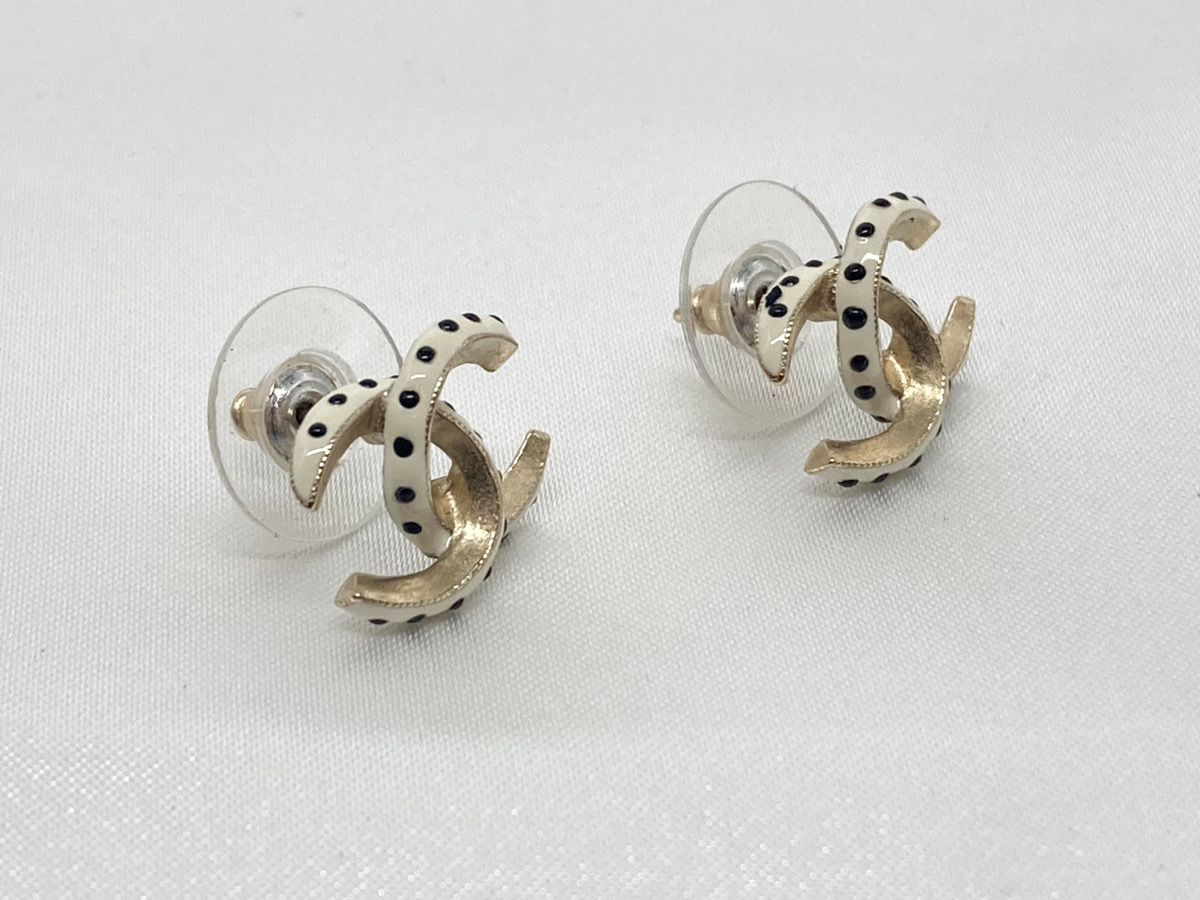 CHANEL ココマークピアス シャネル CHANEL ピアス ココマーク CCマーク ゴールド ピンク
