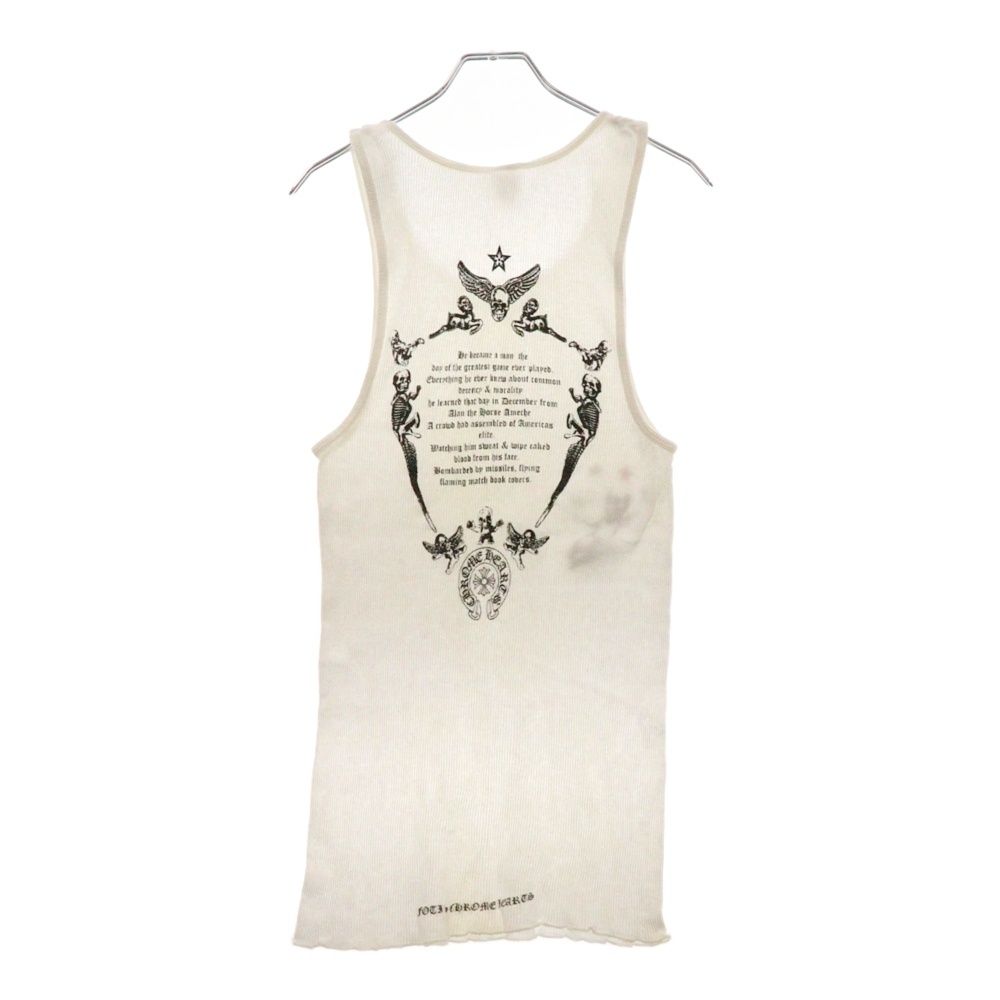 クロムハーツ タンクトップFOTI クロムハーツ リブタンクトップ クロムハーツ FOTI RIB TANK