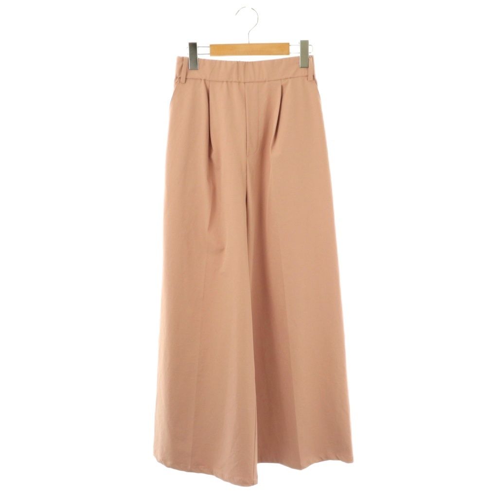 アルページュストーリー Arpege story 24SS ドライワイドパンツ イージー タック 1 ピンク DF OS SH