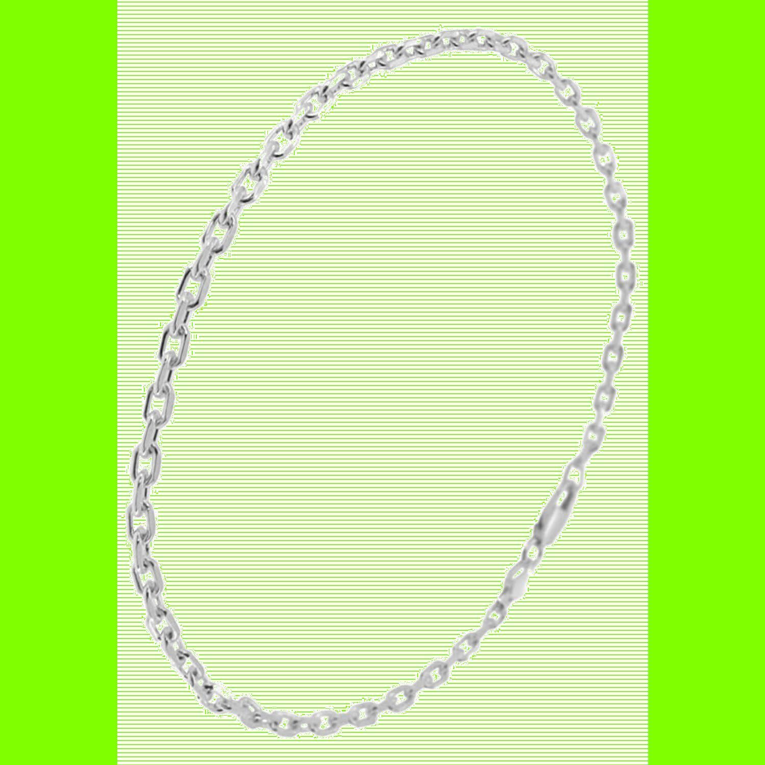 新着商品 シンプル 海 夏 足 足首 銀 チェーン メンズ 26cm アンクレット 925 シルバー 4面カットあずきチェーン 新宿銀の蔵