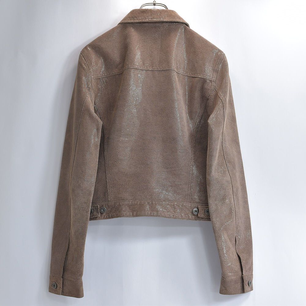 オールドgapギャップレザーgジャンMトラッカージャケット本革ヴィンテージ