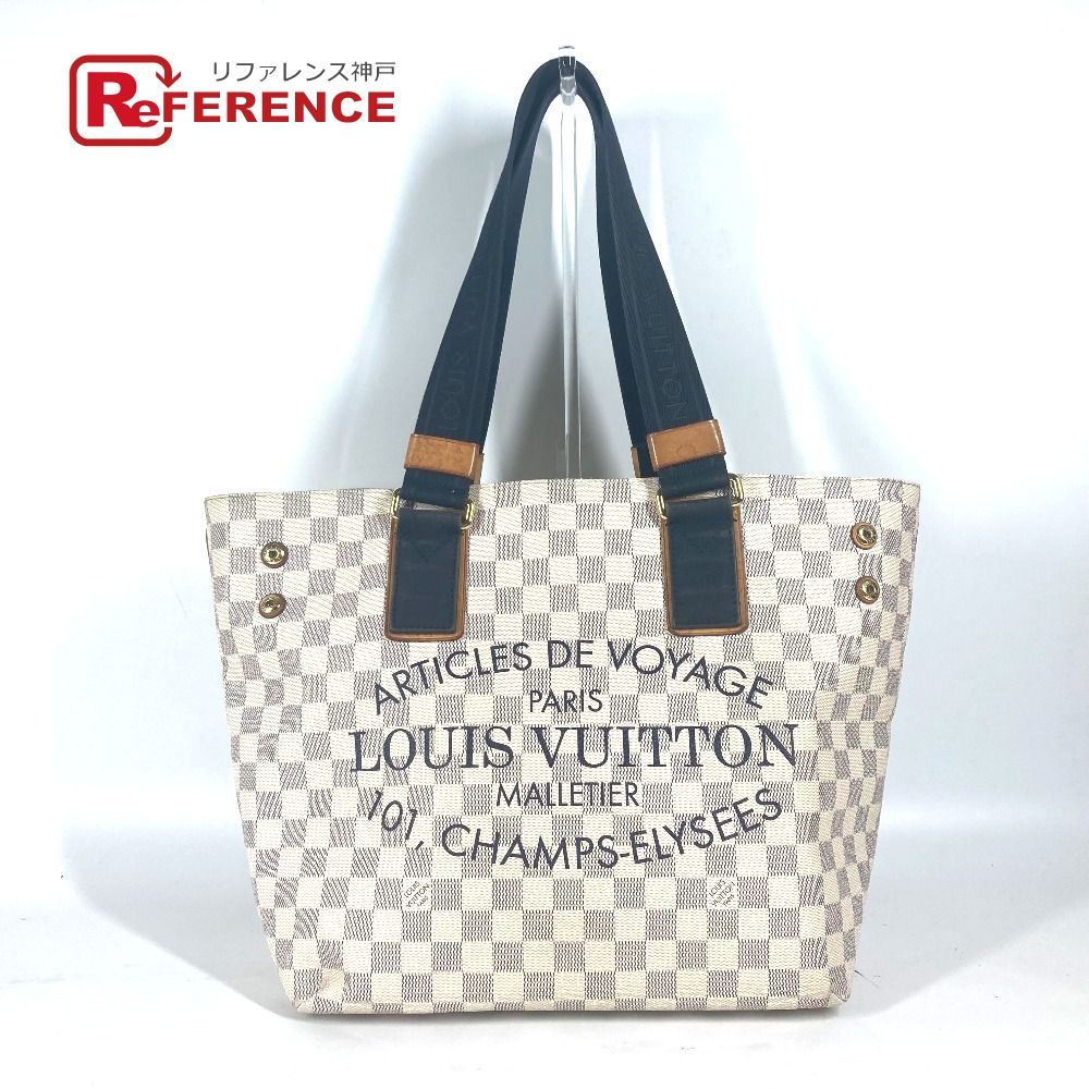 LOUIS VUITTON ルイヴィトン ショルダーバッグ プランソレイユ・カバPM N41179 ダミエアズールキャンバス ホワイト