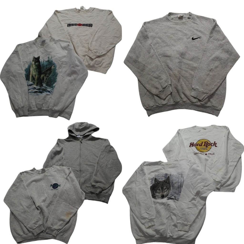 古着卸 まとめ売り オールド スウェット 7枚セット (メンズ L /XL