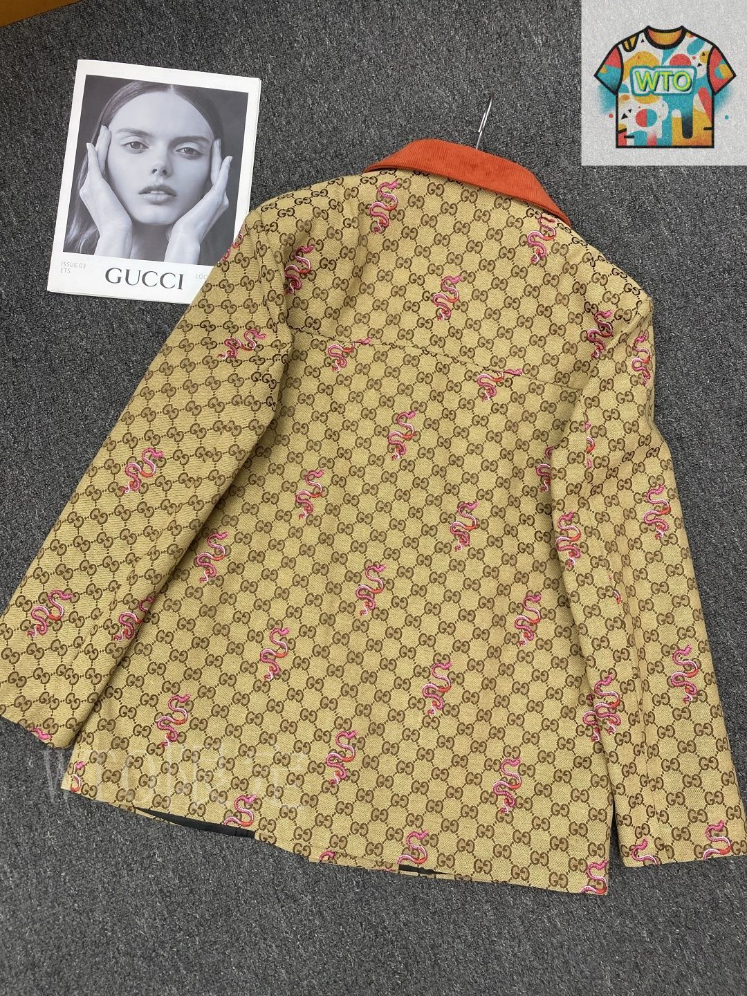 【送料込】GUCCI_ジャカードパターン スカート Gucci ジャカードパターン スカート | ブルー | FARFETCH JP