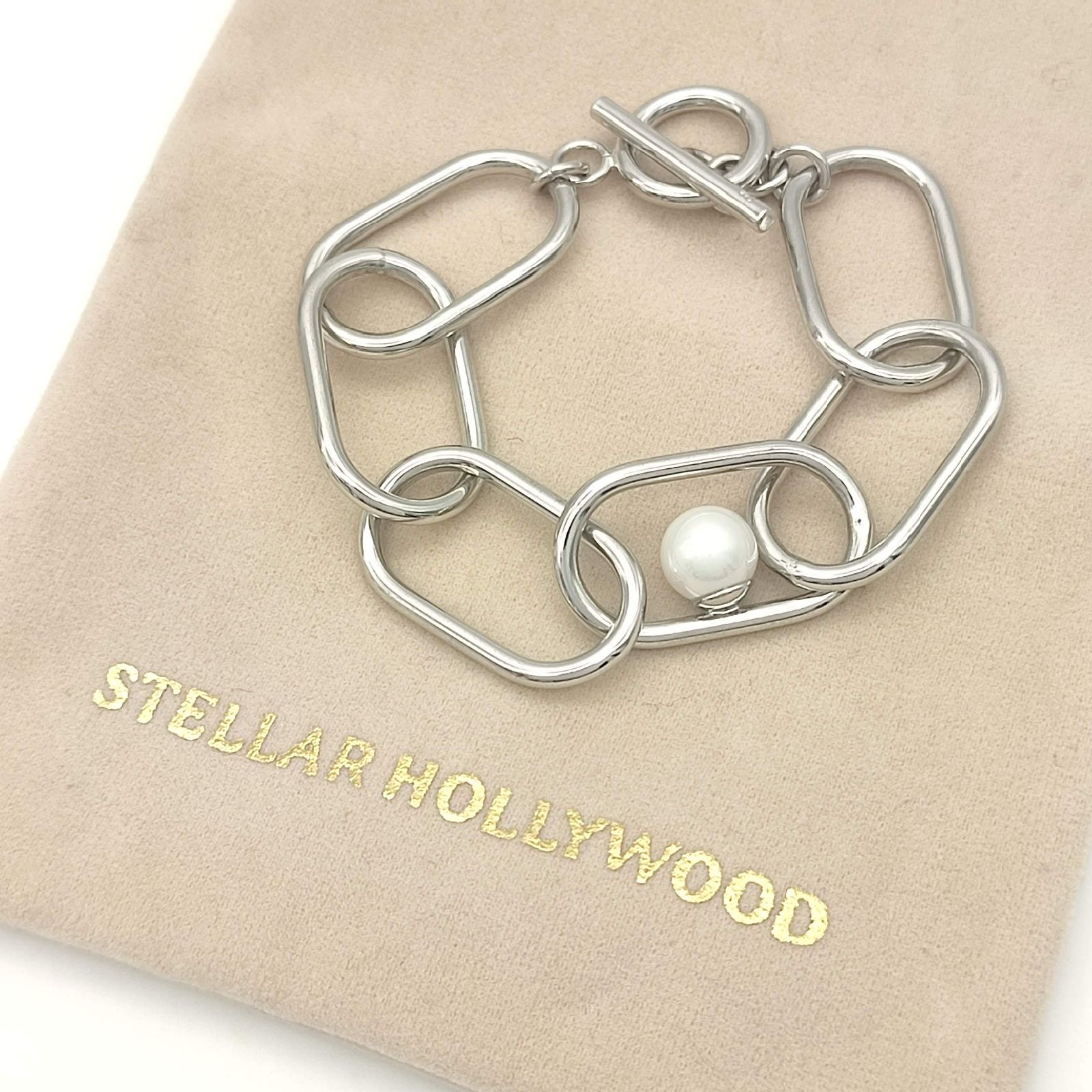 ステラハリウッド新品インパールピアス シルバー ステラハリウッド新品インパールピアス シルバー シェルパール