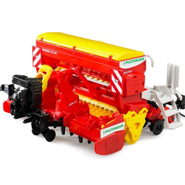 ブルーダー Pottinger 正規輸入品 ドイツ : Bruder Lion3002ロータリーハロー 商品レビューで+2%Bruder Vitasem302ADDハローマウント かいば ポイント+送料ラッピング無料 bruder ベールグリッパー 02537の通販 02017 おもちゃ