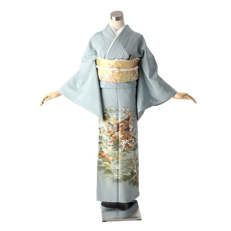 色留袖 身長148-163cm 三つ紋 it-022 色留袖 身長148-163cm 三つ紋 it-022 - メルカリ