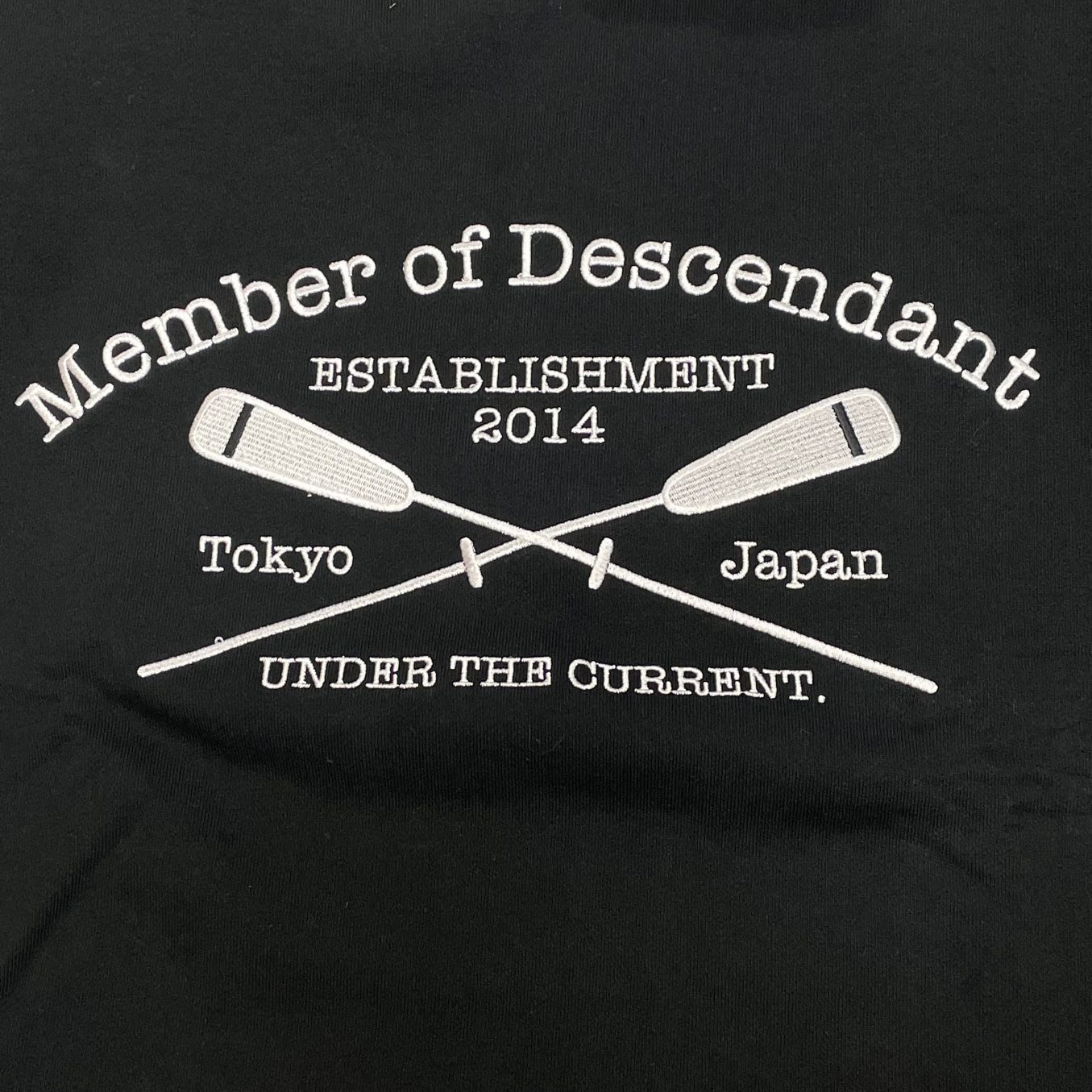 定価25300円 新品 DESCENDANT 23SS CROSS PADDLE CREW NECK クロス 