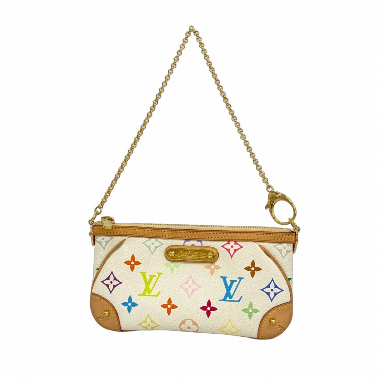 ルイ ヴィトン Louis Vuitton ルイ ヴィトン ポーチ モノグラム マルチカラー ポシェットミラMM M60096 ブロンレディース