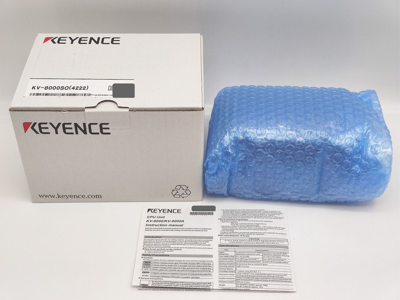 箱いたみあり 新品 キーエンス KEYENCE KV-8000SO(4222) - メルカリ