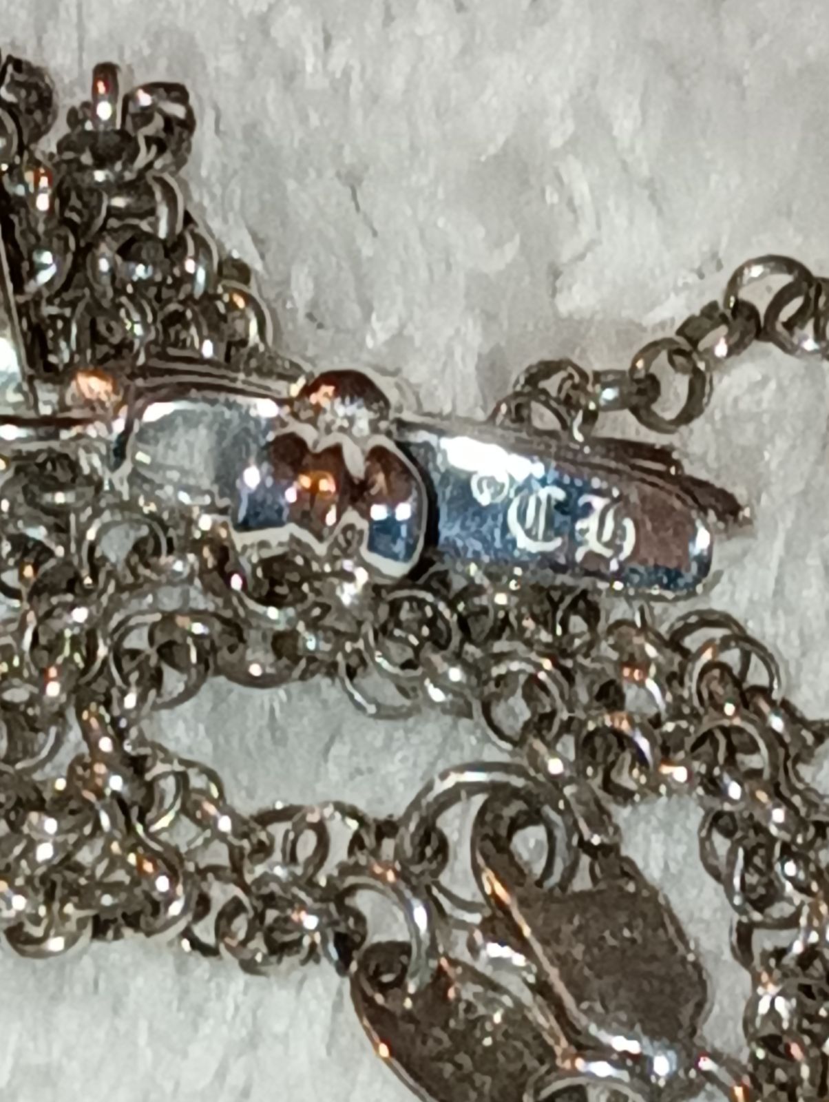 品 CHROME HEARTS babyfat rollchain ネックレス アクセサリー