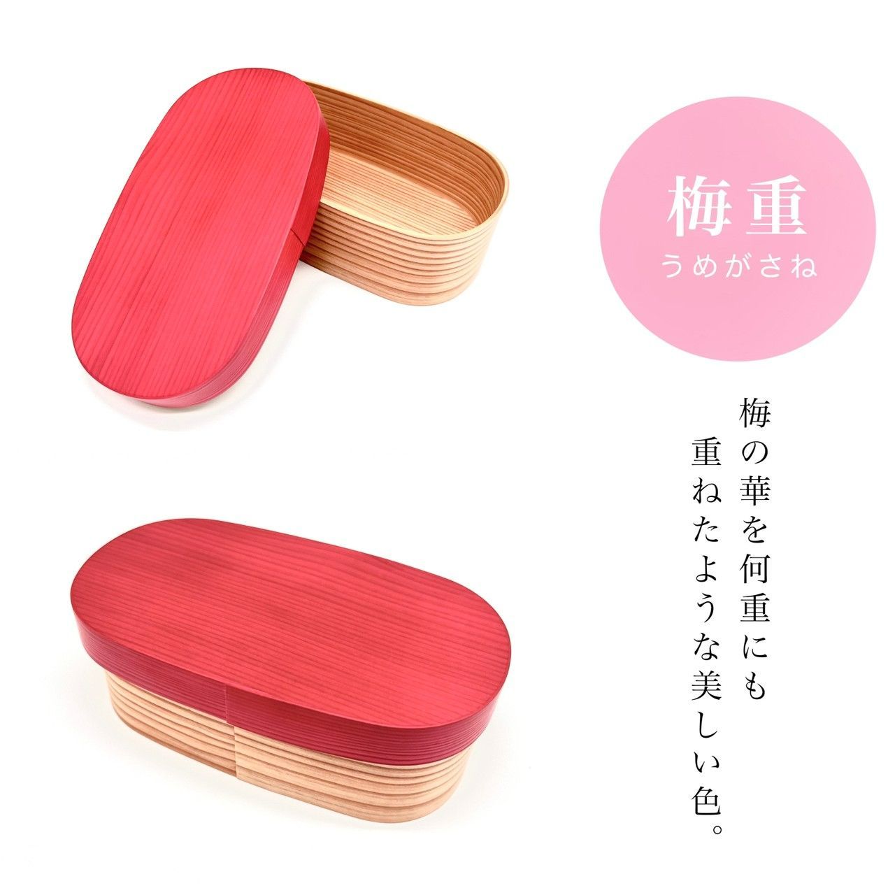  わっぱで美味しいご飯 安心 安全 国産 の まげわっぱ 弁当箱 曲げわっぱ URARA 麗 遠足 運動会 かわいい カワイイ おしゃれ 新生活 弁当箱 弁当箱 水筒