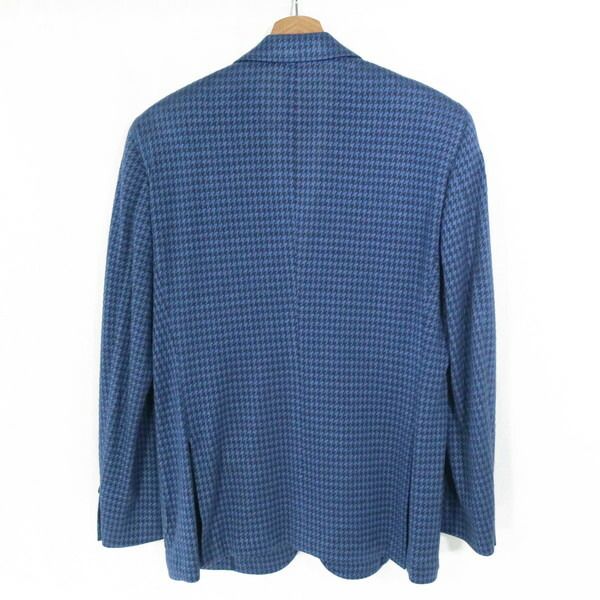 800 HICKEY FREEMAN テーラードジャケット チェック柄 ネイビー 800 HICKEY FREEMAN テーラードジャケット チェック柄 ネイビー