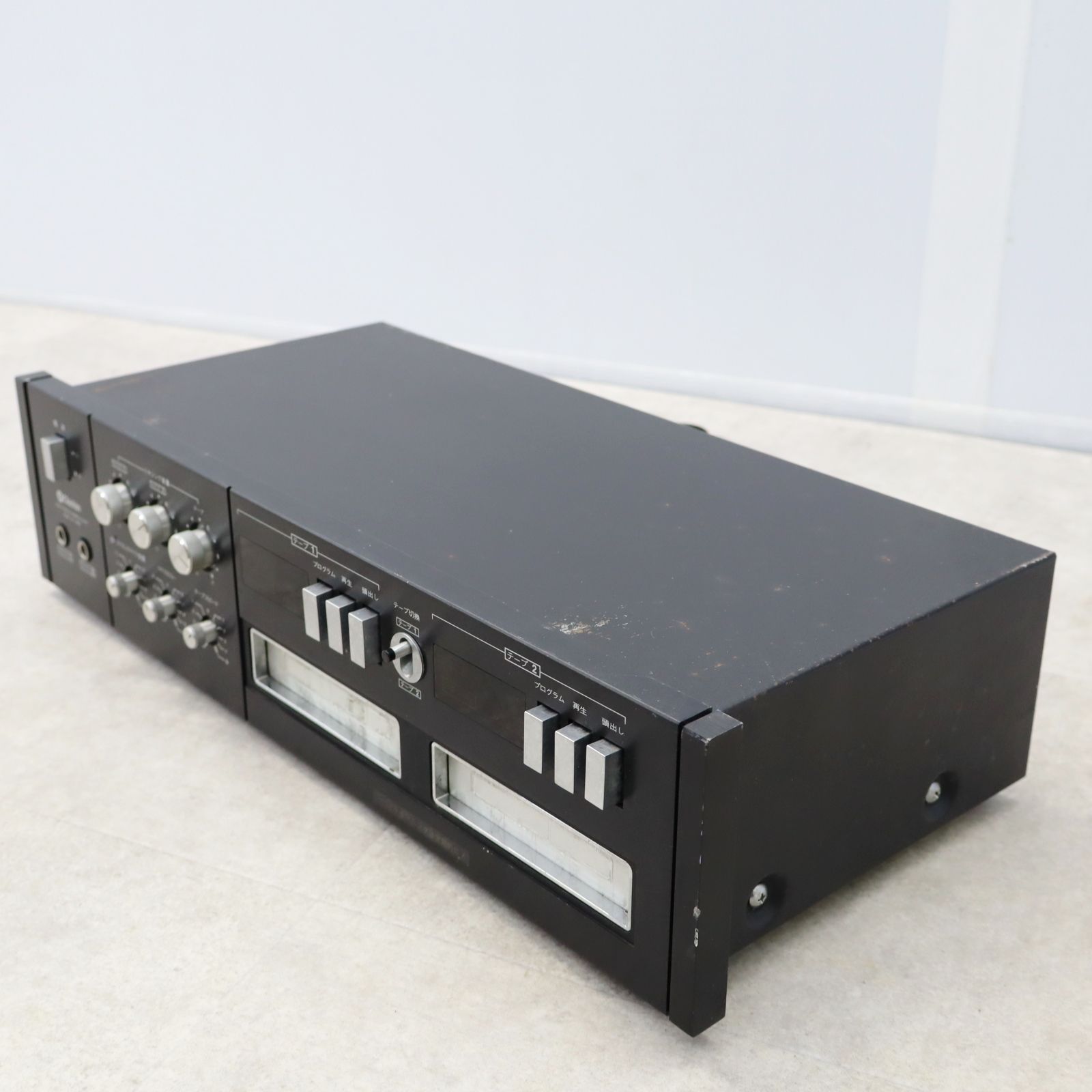 △現状販売 1980年 希少｜デュアル8トラックステレオプレーヤー