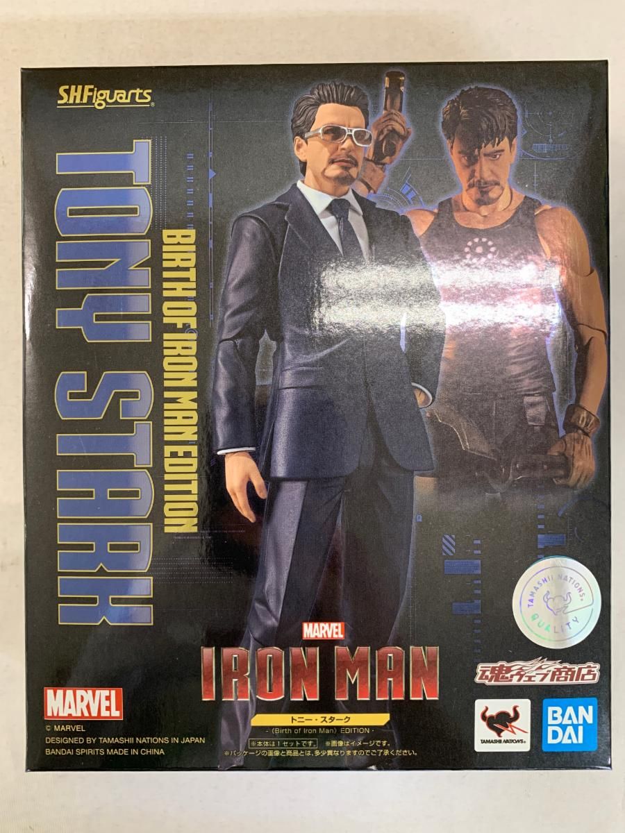  S.H.Figuarts トニー・スターク -Birth of Iron Man EDITION- 魂ウェブ商店限定 アイアンマン アメコミ