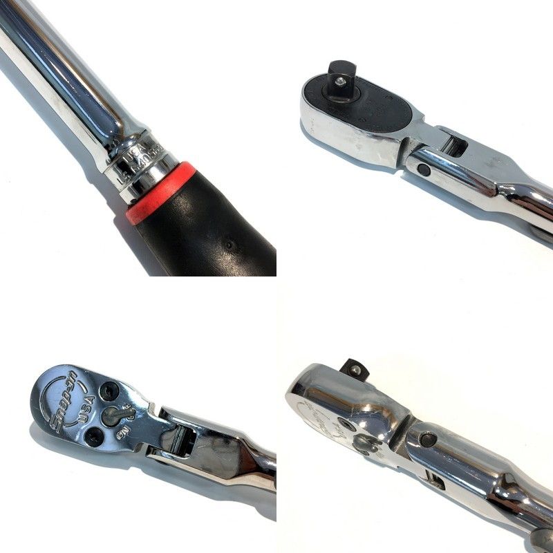 スナップオン ロック式ロングフレックスラチェット SHLX80A ハンド 