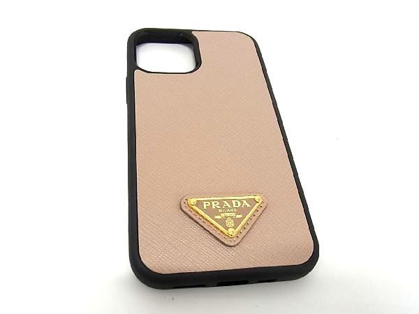 □新品□未使用□ PRADA プラダ サフィアーノレザー iPhone12/12Pro