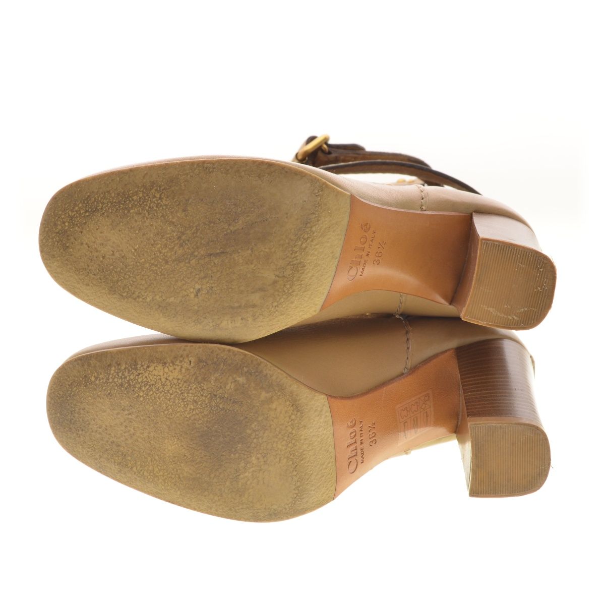 CHLOE ベルト巻きブーツ