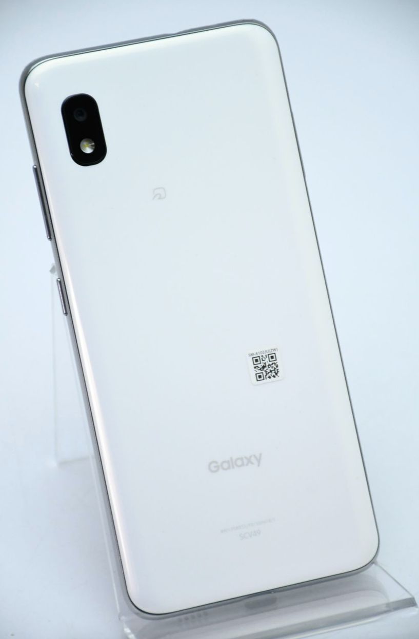 SAMSUNG Samsung Galaxy A21 SCV49 ホワイト Galaxy A21 SCV49