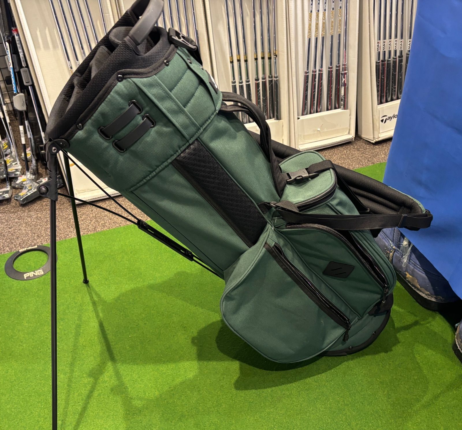 Cb【訳あり品】JONES ジョーンズ キャディバッグ Trouper 3.0 スタンド