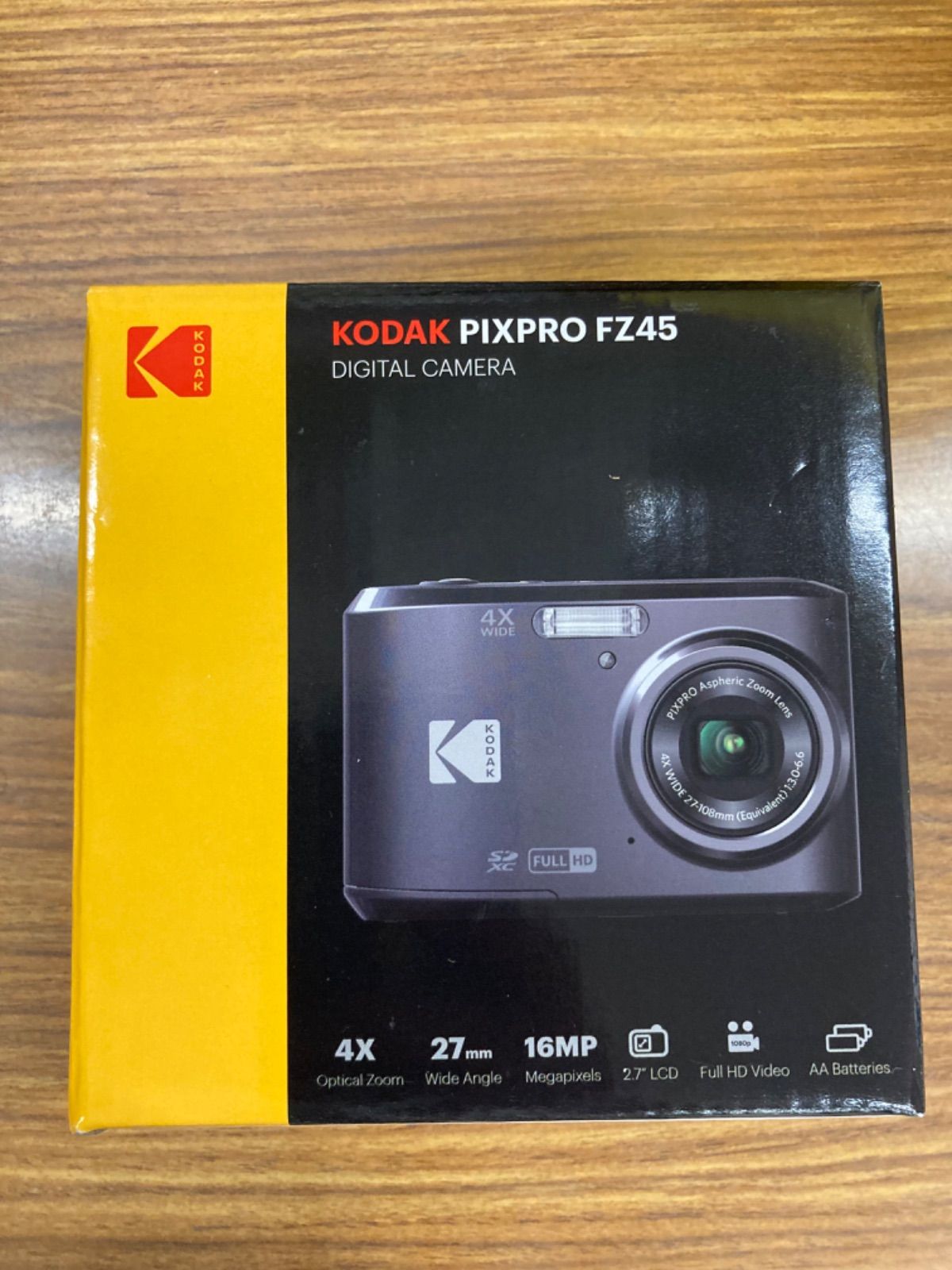 特売！ Kodak  FZ45 PIXPRO  黒色  新品未使用未開封　黒　コダック　デジタルカメラ