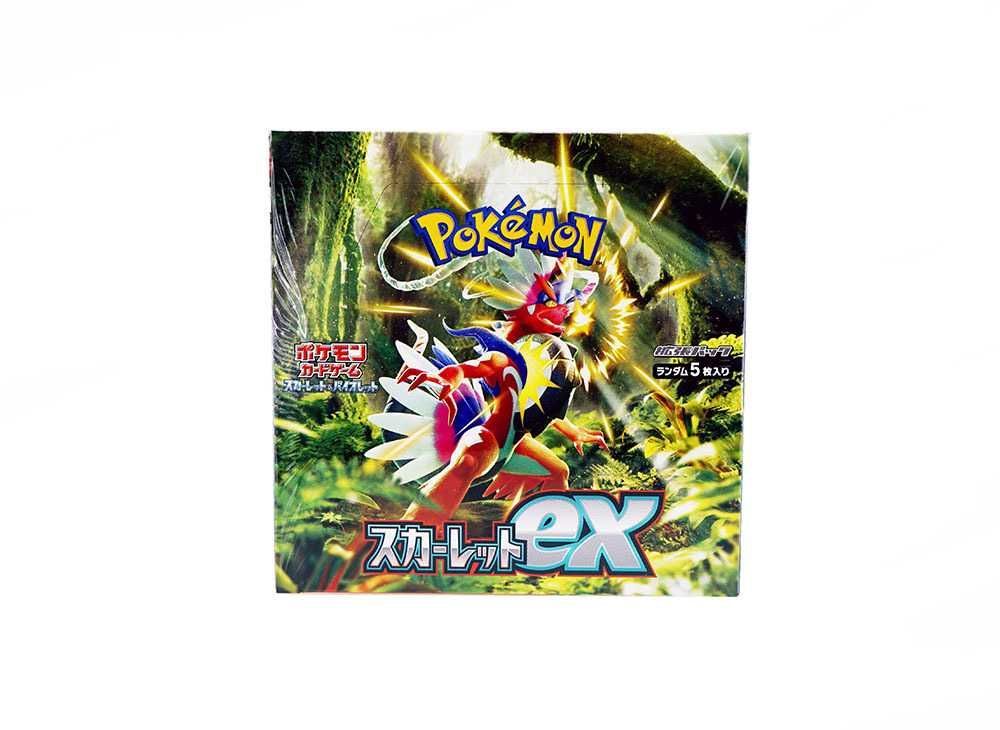 無料 ポケモンカード スカーレットex BOX シュリンク付 