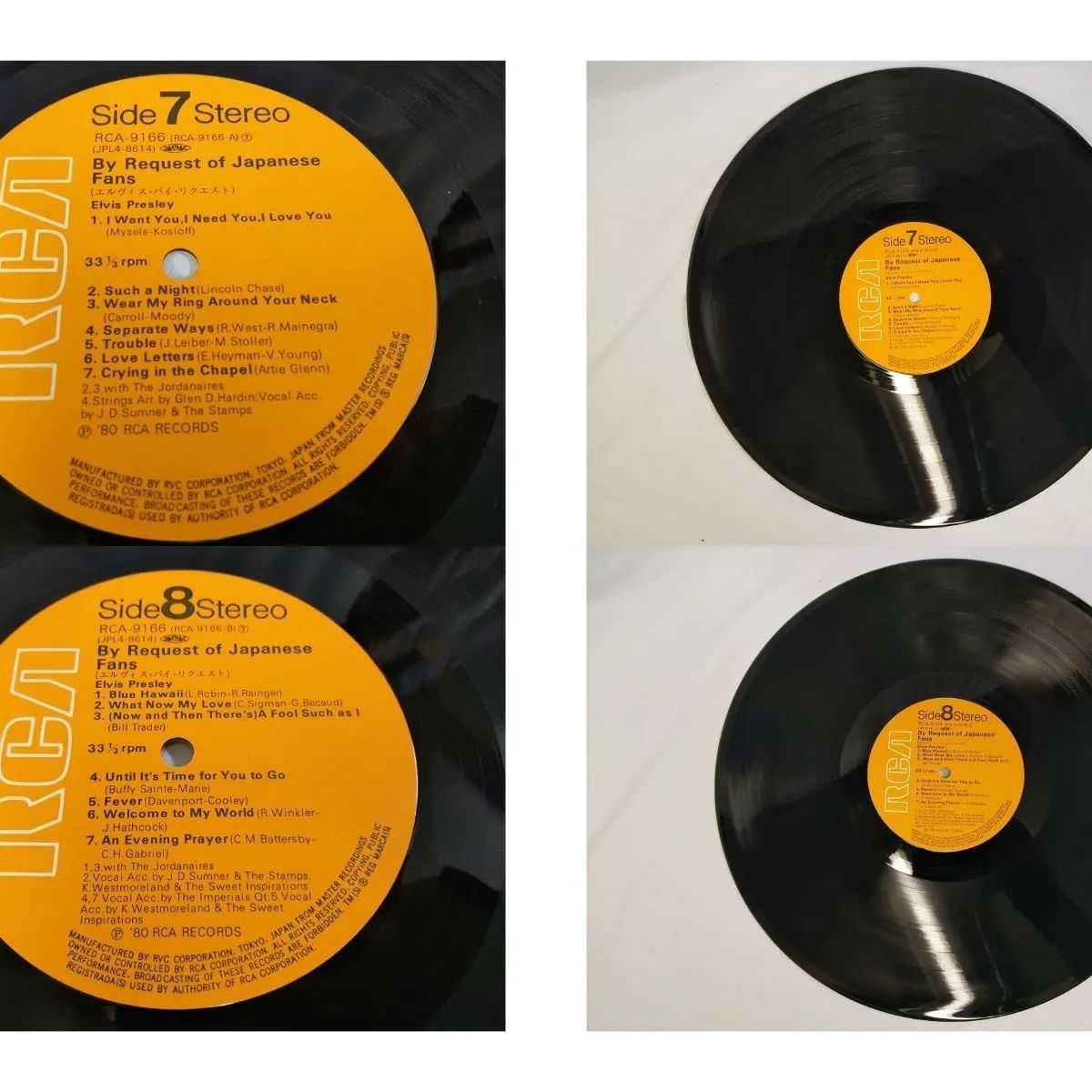 海外製ELVIS エルビス プレスリー LP レコード 3枚セット 洋楽