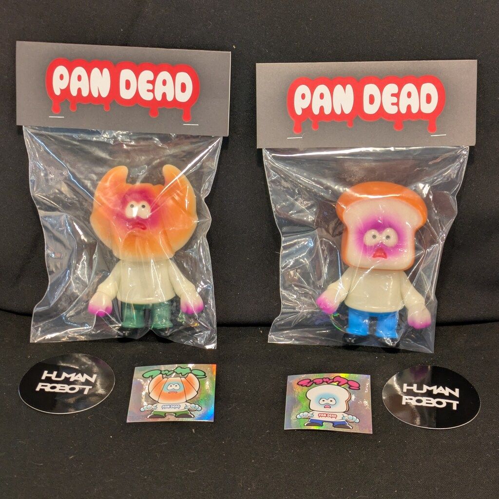 HUMANROBOT TOYS PANDEAD ショックン-ワッサン セット GID 蓄光成型