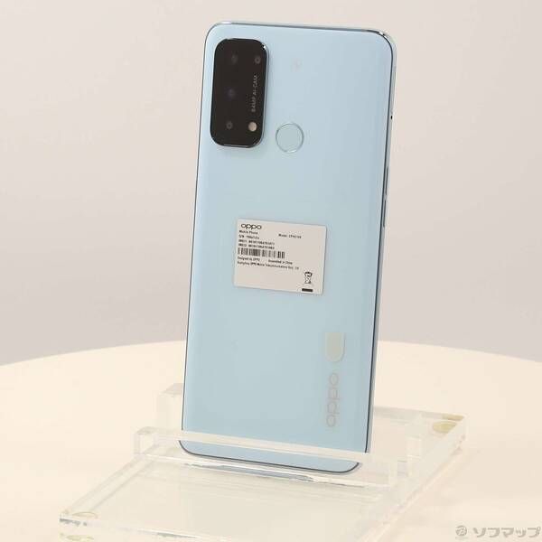 中古品〕 OPPO Reno5 A 128GB アイスブルー CPH2199 SIMフリー