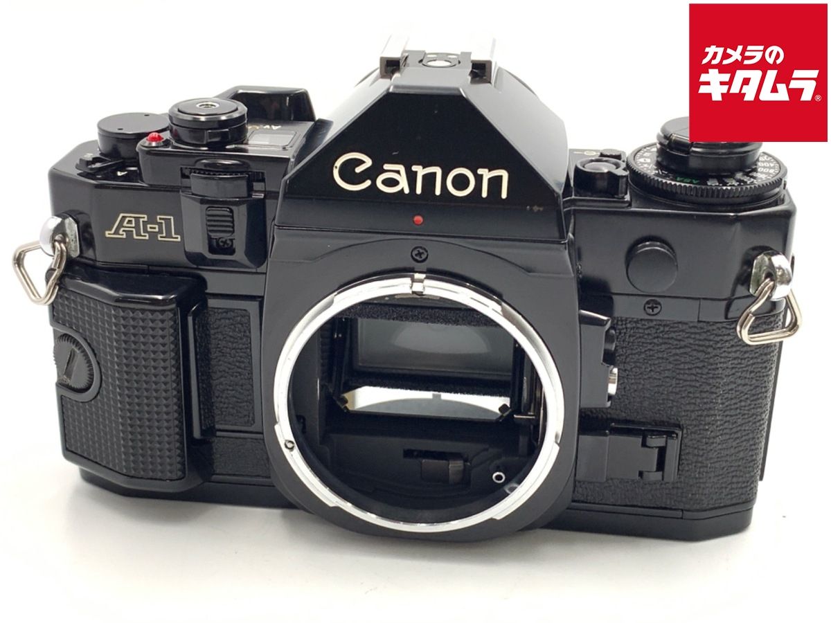 ☆極美品☆ Canon キャノン AE-1 フィルムカメラ ボディ 黒 8081 ☆極