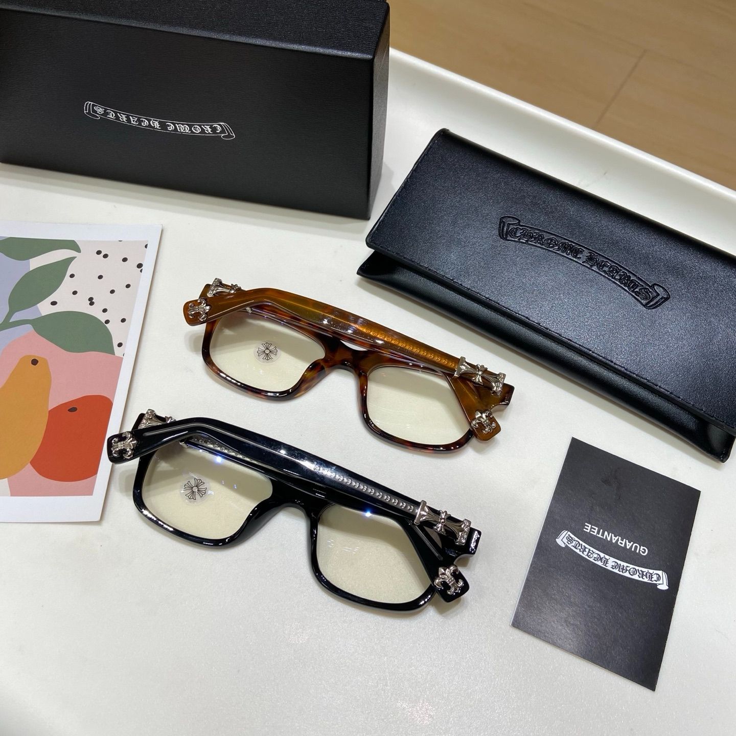 新品未使用 サングラス メガネ メンズレディース Chrome hearts クロム  