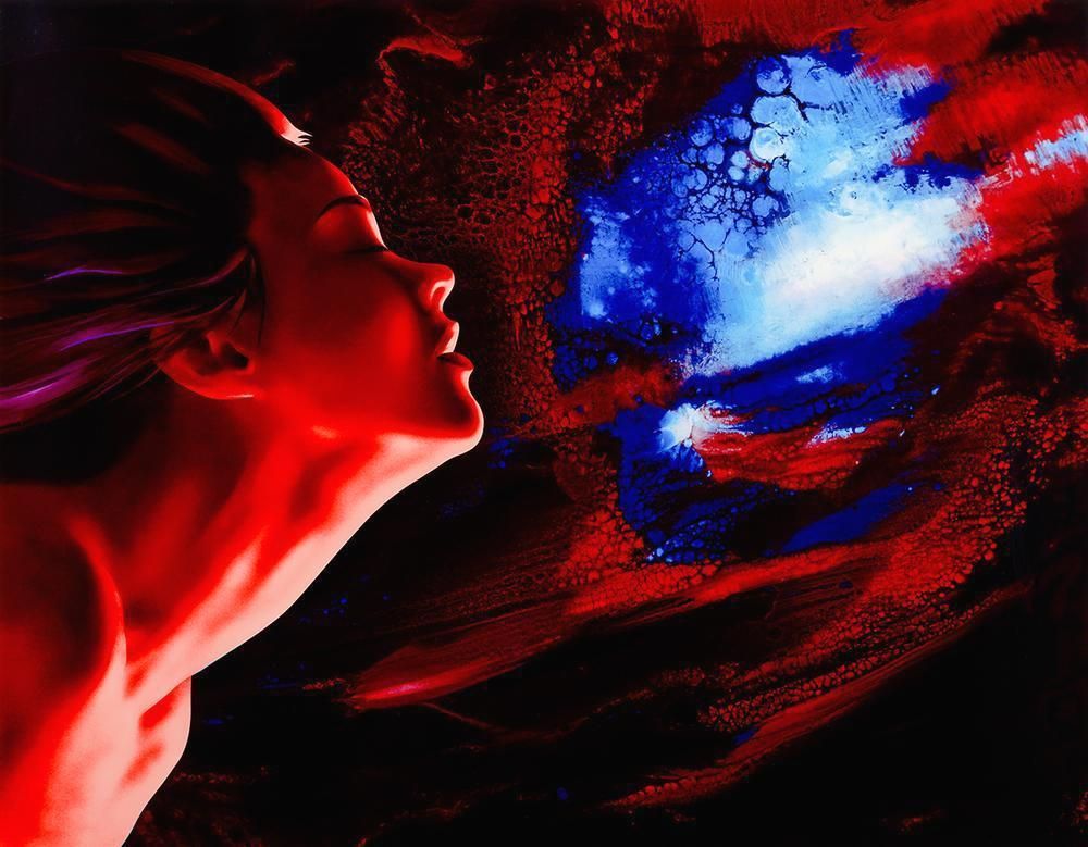 真作】【WISH】マーティロ・マヌキアン Martiros Manoukian「月