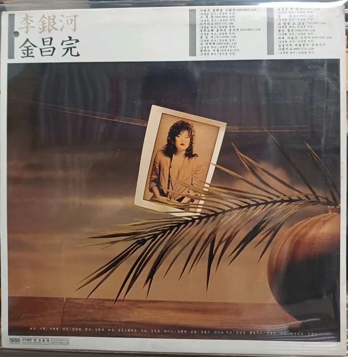 イ ウンハ LP キム チャンワンの作品集 84 初年度 NM