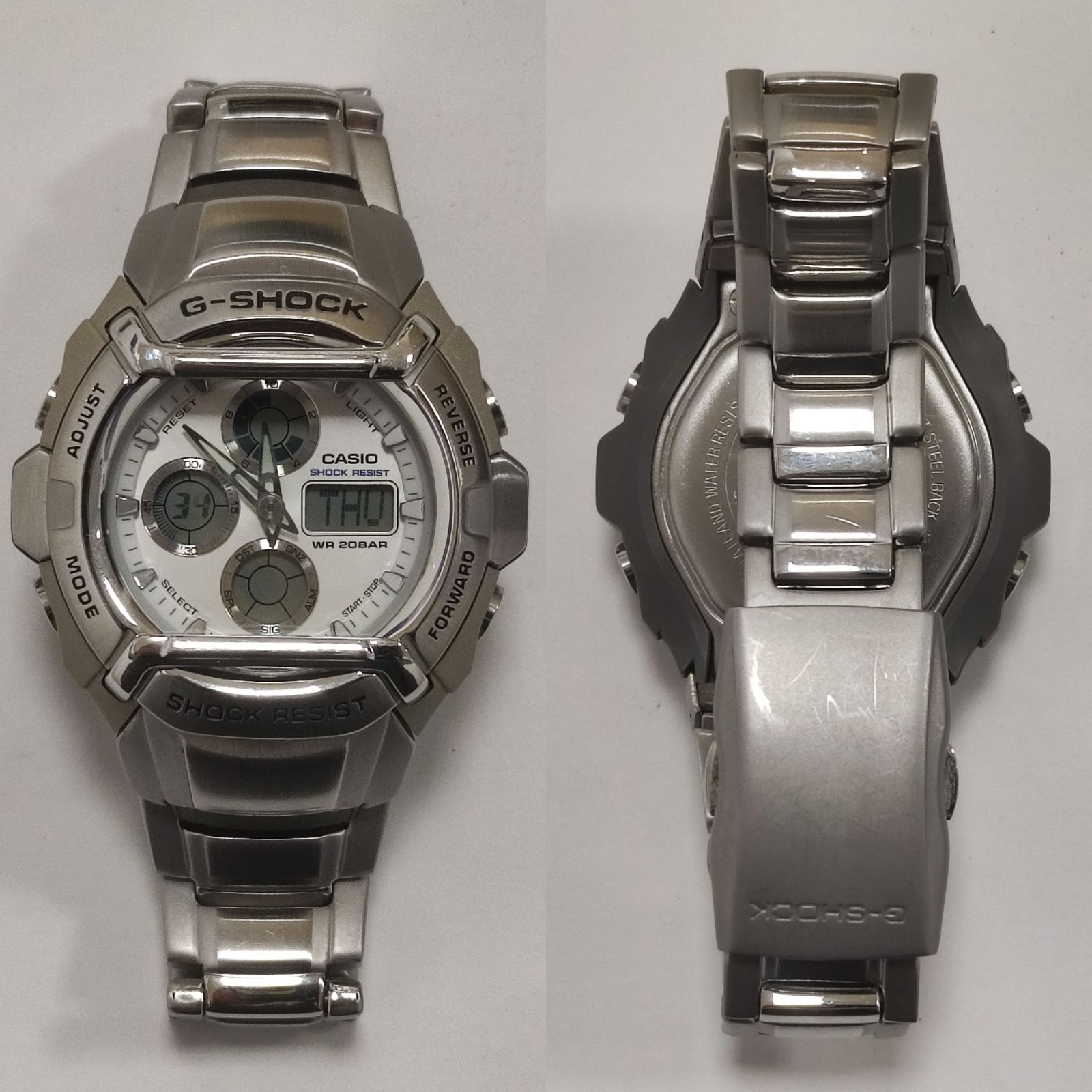 CASIO G-SHOCK G-501D 電池交換済 稼働品 カシオ アナデジ デジアナ 