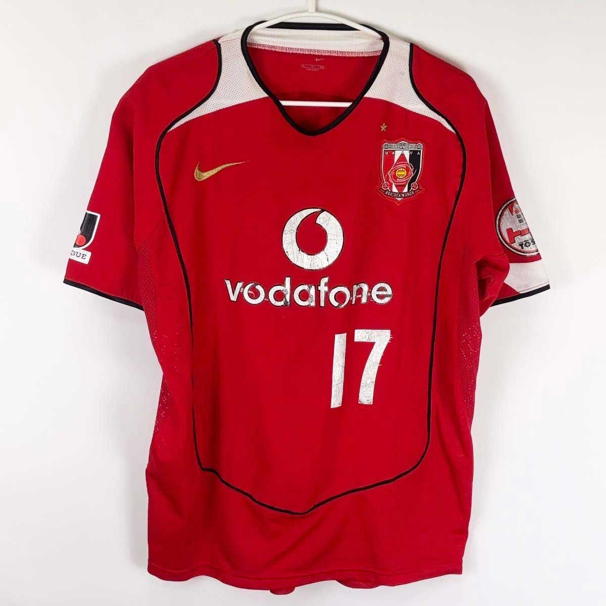 Nike 浦和レッズ　サッカーシャツ HASEBE 17 XL Nike 浦和レッズサッカーシャツ HASEBE 17 XL