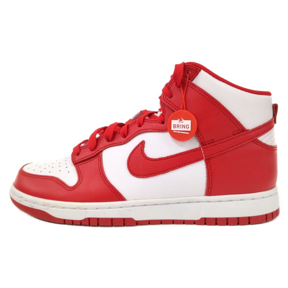 NIKE (ナイキ) DUNK HIGH RETRO CHAMPIONSHIP WHITE AND RED DD1399 ...