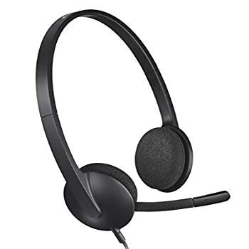 ロジクール ヘッドセット H340r ステレオ USB接続 ノイズキャンセリング マイク 軽量 ヘッドフォン windows mac Chrome テレワーク リモートワー