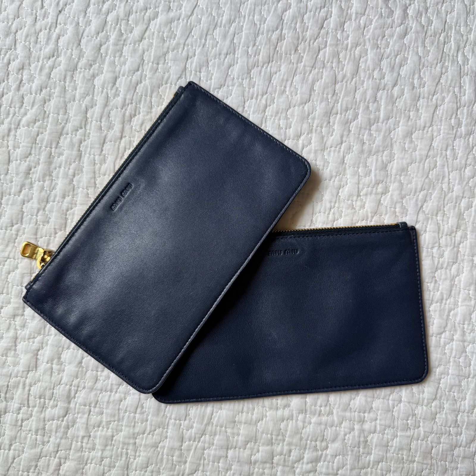 美品 miu miu ミュウミュウ クラッチバック ポーチ レディース