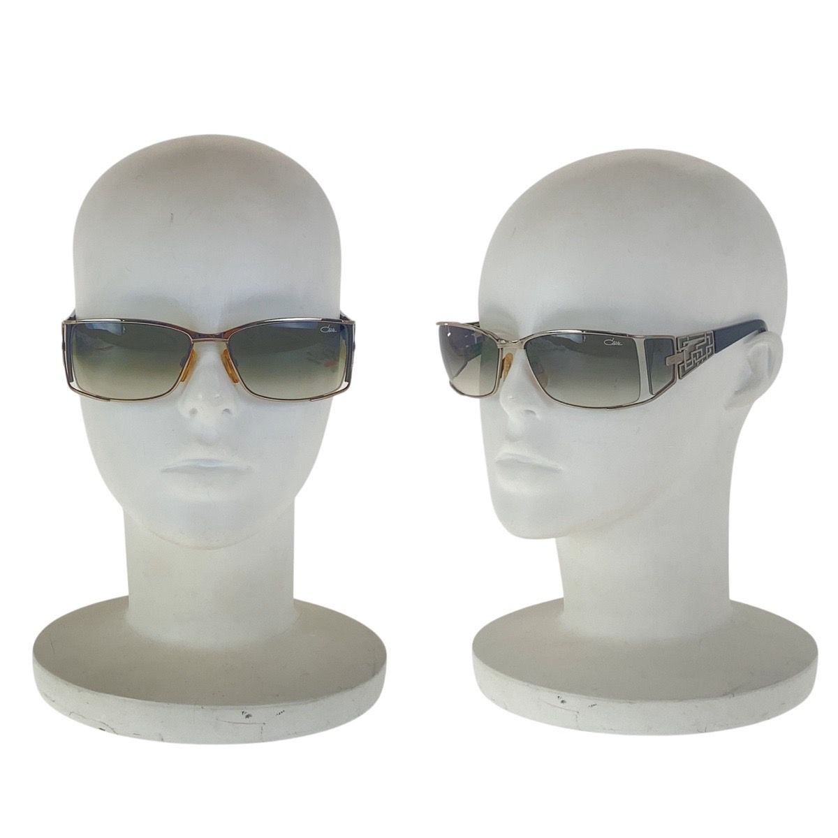 CAZAL カザール ブラック 黒 シルバー金具 メタル/プラスチック 59□17  