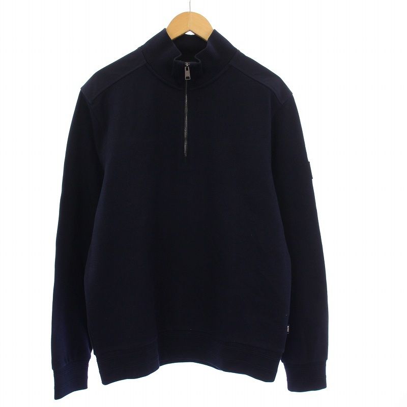 ヒューゴボス HUGO BOSS タグ付き H-Sidney 59 ハーフジップ