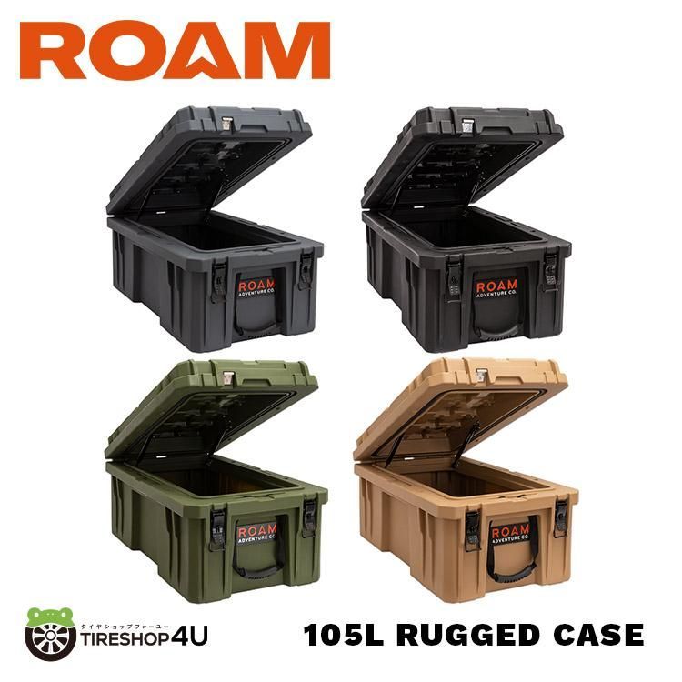 アウトレット コンテナボックス 105リットル デザートタン ラギットケース ロームアドベンチャー ROAM ADVENTURE CO. RUGGED  CASE 105L - メルカリ